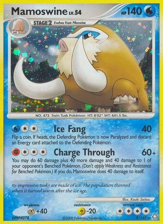Mamoswine 009/146 - Legends Awakened Holofoil