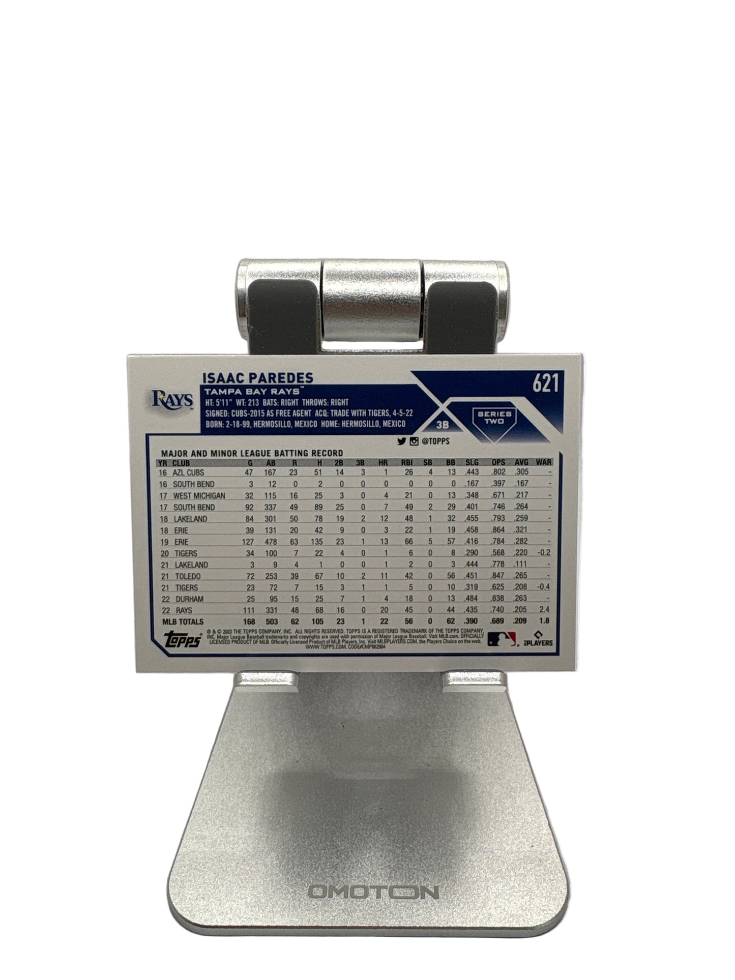 Topps Isaac Paredes