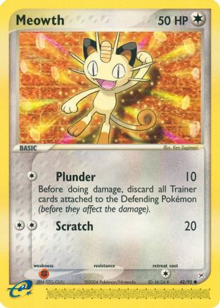 Meowth 042/95 - Team Magma vs Team Aqua