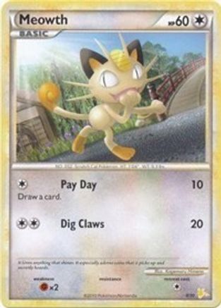 Meowth (#) 012 - HGSS Trainer Kit Gyarados & Raichu