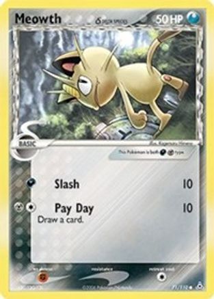 Meowth (Delta Species) 071/110 - Holon Phantoms