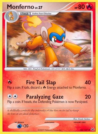 Monferno 056/127 - Platinum
