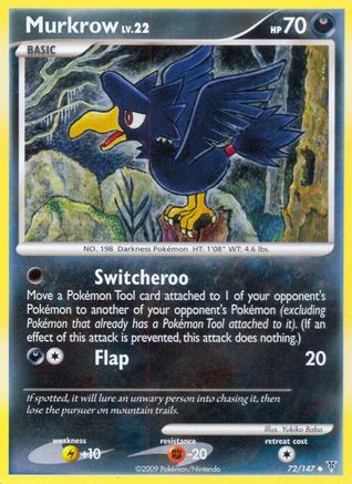 Murkrow 072/147 - Supreme Victors