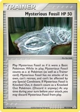 Mysterious Fossil 092/110 - Holon Phantoms Reverse Holofoil
