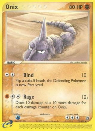 Onix 071/100 - Sandstorm