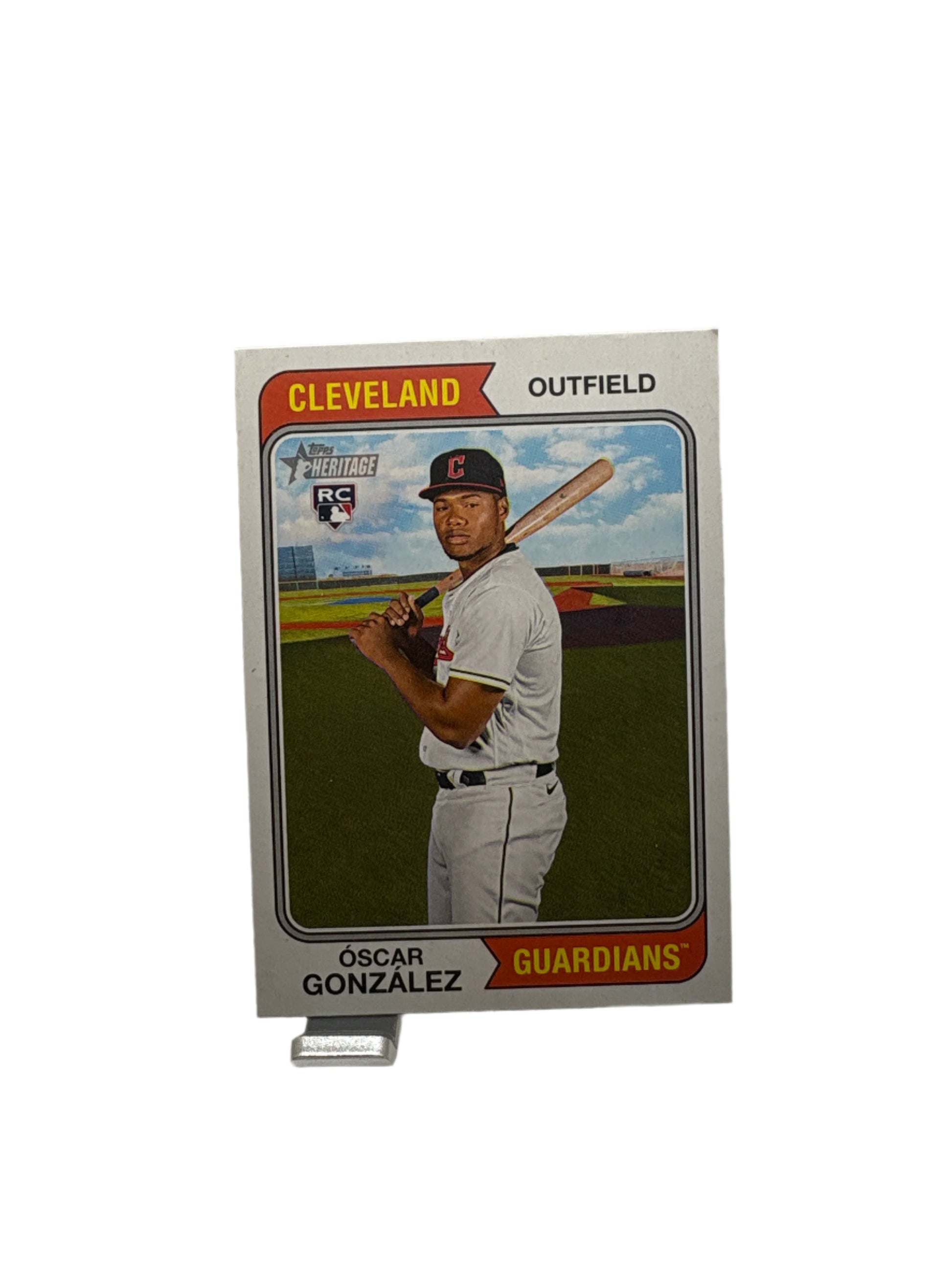 Topps Heritage Oscar Gonzalez