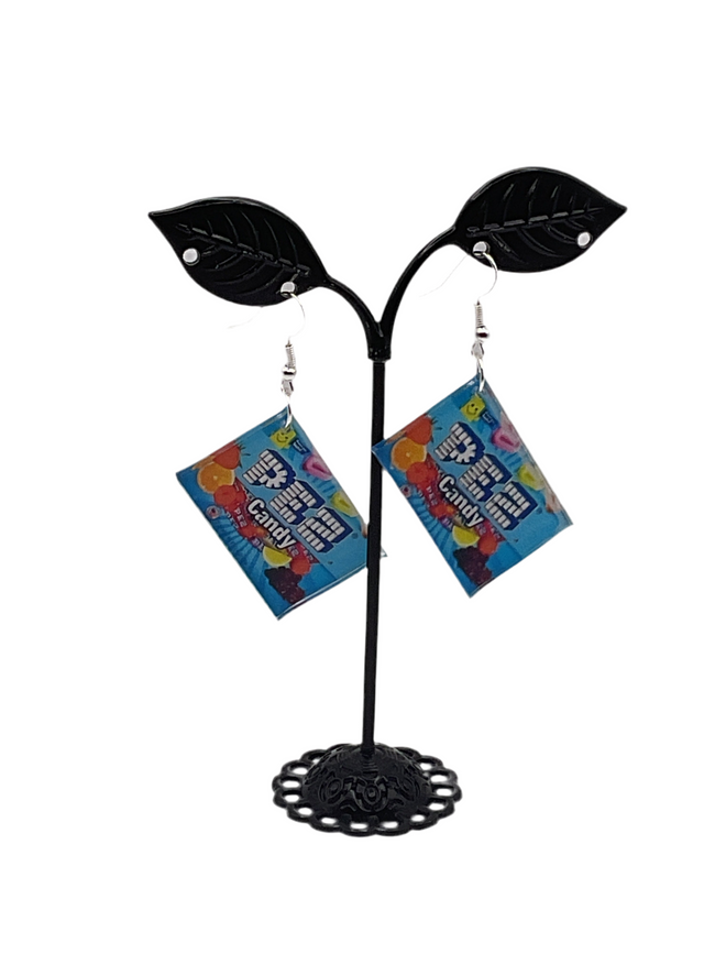 Pez candy earrings Hover Image