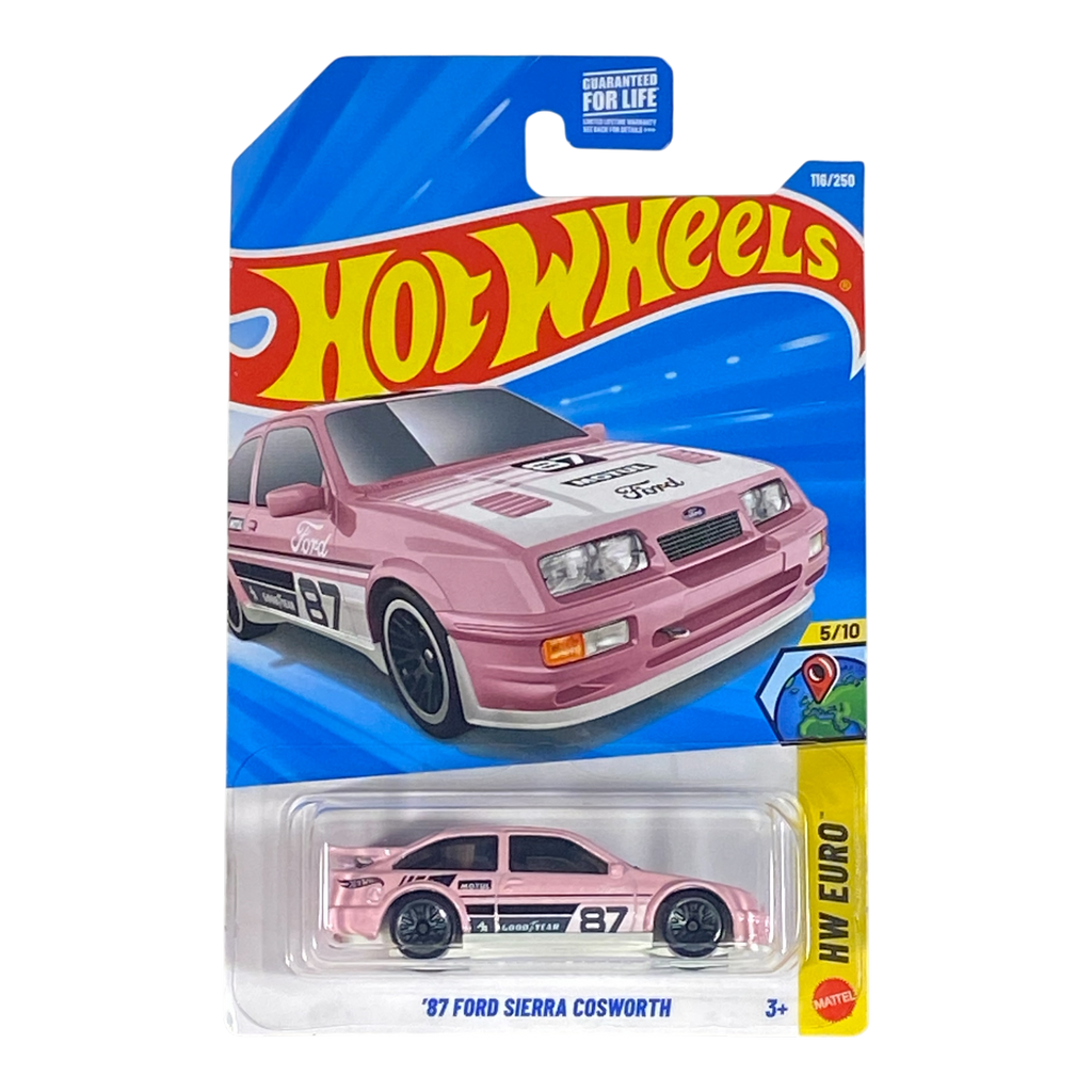 Hot Wheels '87 Ford Sierra Cosworth - HW Euro Series 5/10