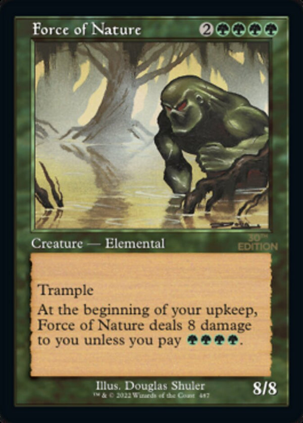 Force of Nature (Retro Frame) (30A-487) - 30th Anniversary Edition