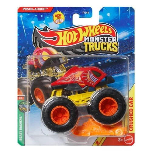 Hot Wheels Monster Trucks 1:64 Scale Vehicle 2026 - Select Vehicle(s) (5393)