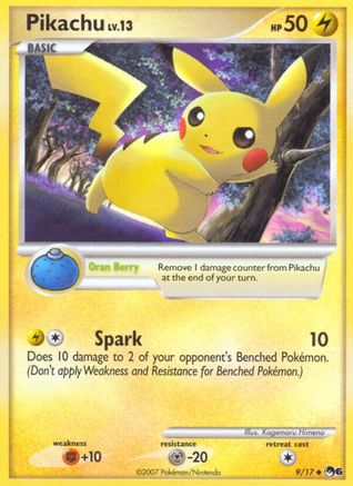 Pikachu 009/17 - POP Series 6