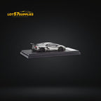 Star Model 1:64 Aventador LBWK LP700-4 Chrome Silver 1:64