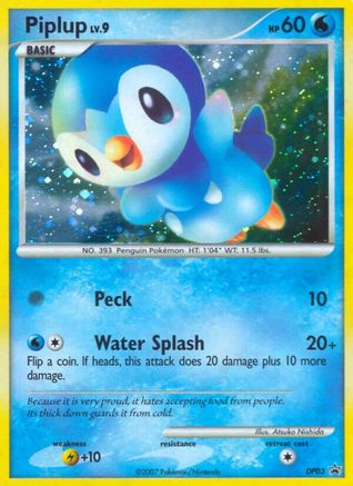 Piplup DP03/56 - Diamond and Pearl Promos Holofoil
