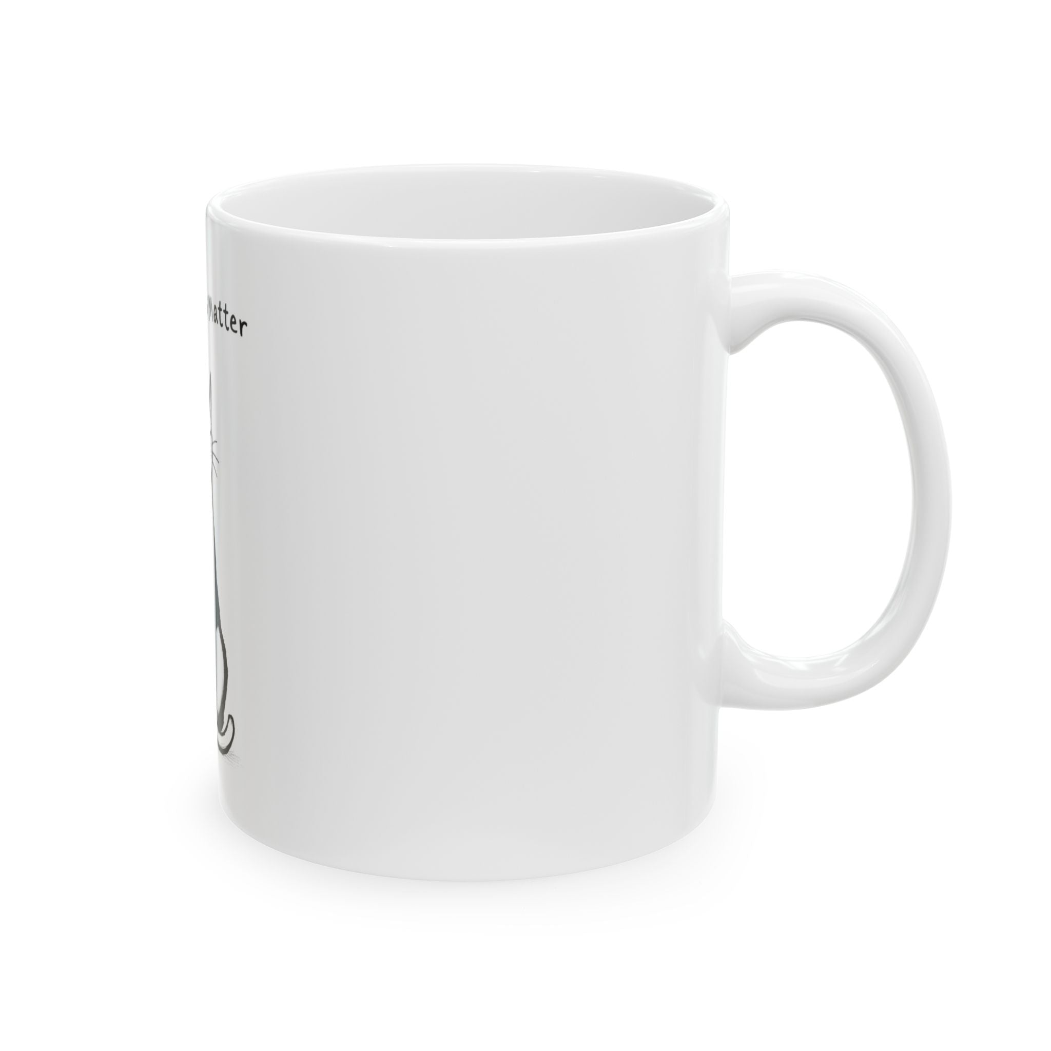 Cat Lives Matter Mug