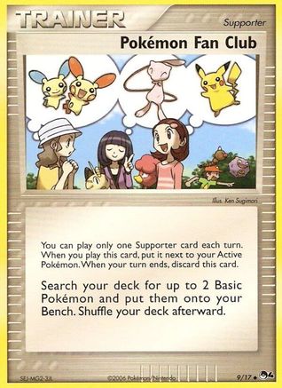 Pokemon Fan Club 009/17 - POP Series 4