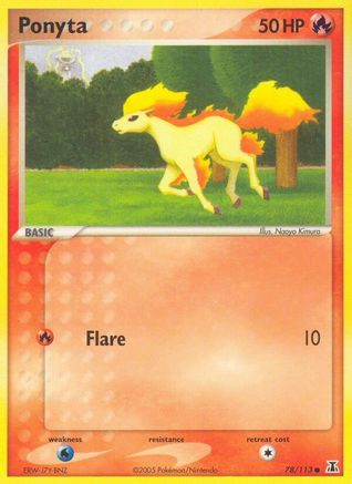 Ponyta 078/113 - Delta Species