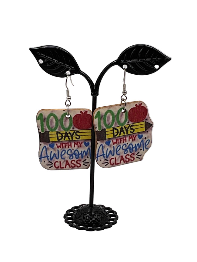 Teacher earrings Hover Image