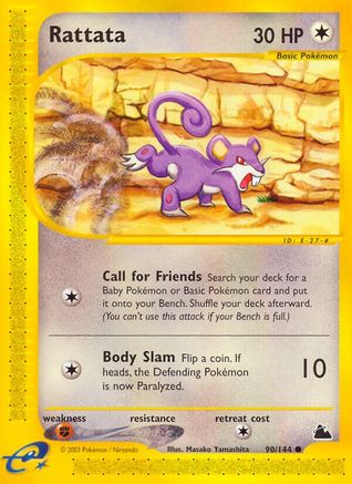 Rattata 090/144 - Skyridge