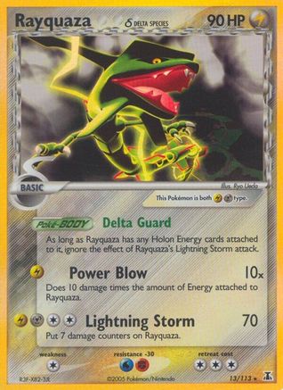 Rayquaza (Delta Species) 013/113 - Delta Species Holofoil