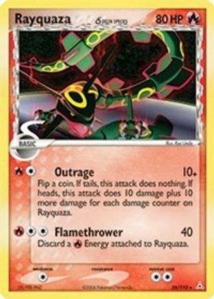 Rayquaza (Delta Species) 026/110 - Holon Phantoms