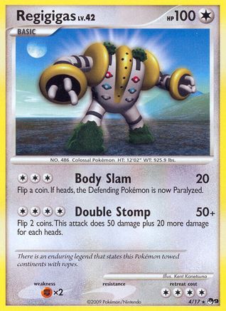 Regigigas 004/17 - POP Series 9