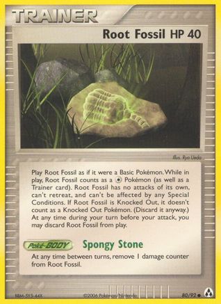 Root Fossil 080/92 - Legend Maker Reverse Holofoil