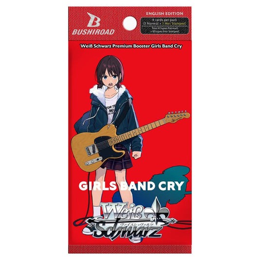 Weiss Schwarz Girls Band Cry Booster Pack | Official Bushiroad Anime TCG Main image