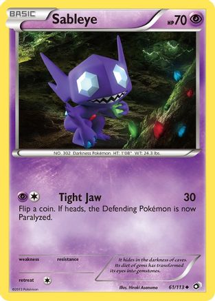 Sableye 061/113 - Legendary Treasures