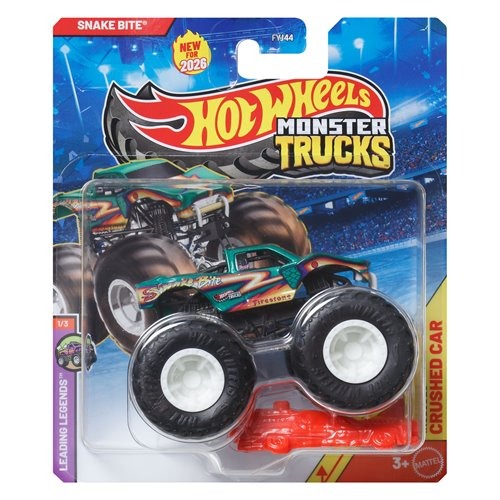 Hot Wheels Monster Trucks 1:64 Scale Vehicle 2026 - Select Vehicle(s) (5393)