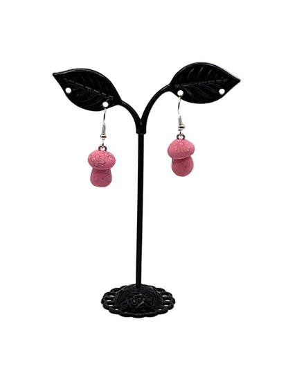 Clay Mushroom Earrings