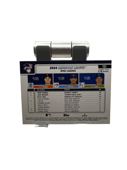 Topps Tarik Skubal Jose Berrios Seth Lugo