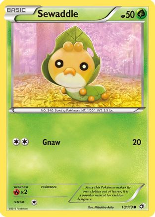 Sewaddle 010/113 - Legendary Treasures