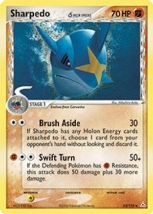 Sharpedo (Delta Species) 053/110 - Holon Phantoms Reverse Holofoil