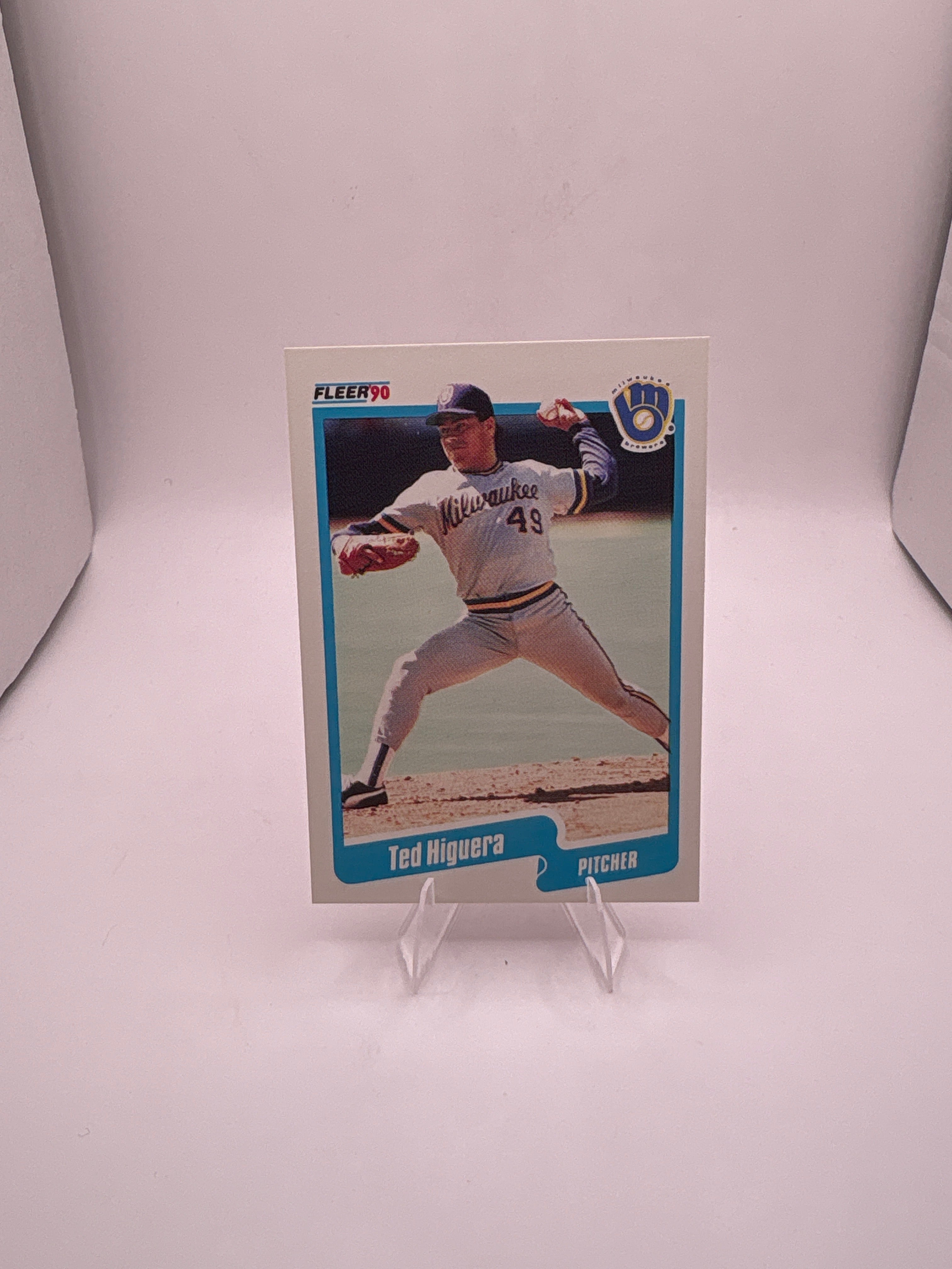 Fleer Ted Higuera
