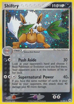 Shiftry 014/101 - Hidden Legends Holofoil