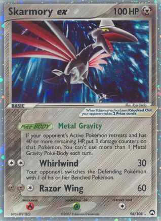 Skarmory ex 098/108 - Power Keepers Holofoil