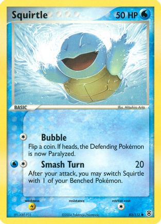 Squirtle 083/112 - FireRed & LeafGreen