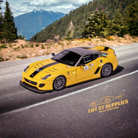 Cars' Lounge 599XX Yellow #97 1:64 Resin Limited to 399 Pcs - Collectors World Toys