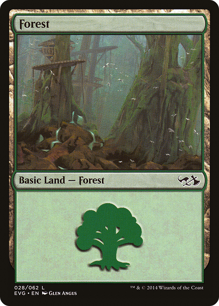 Forest (DD3-028) - Duel Decks Anthology: Elves vs. Goblins