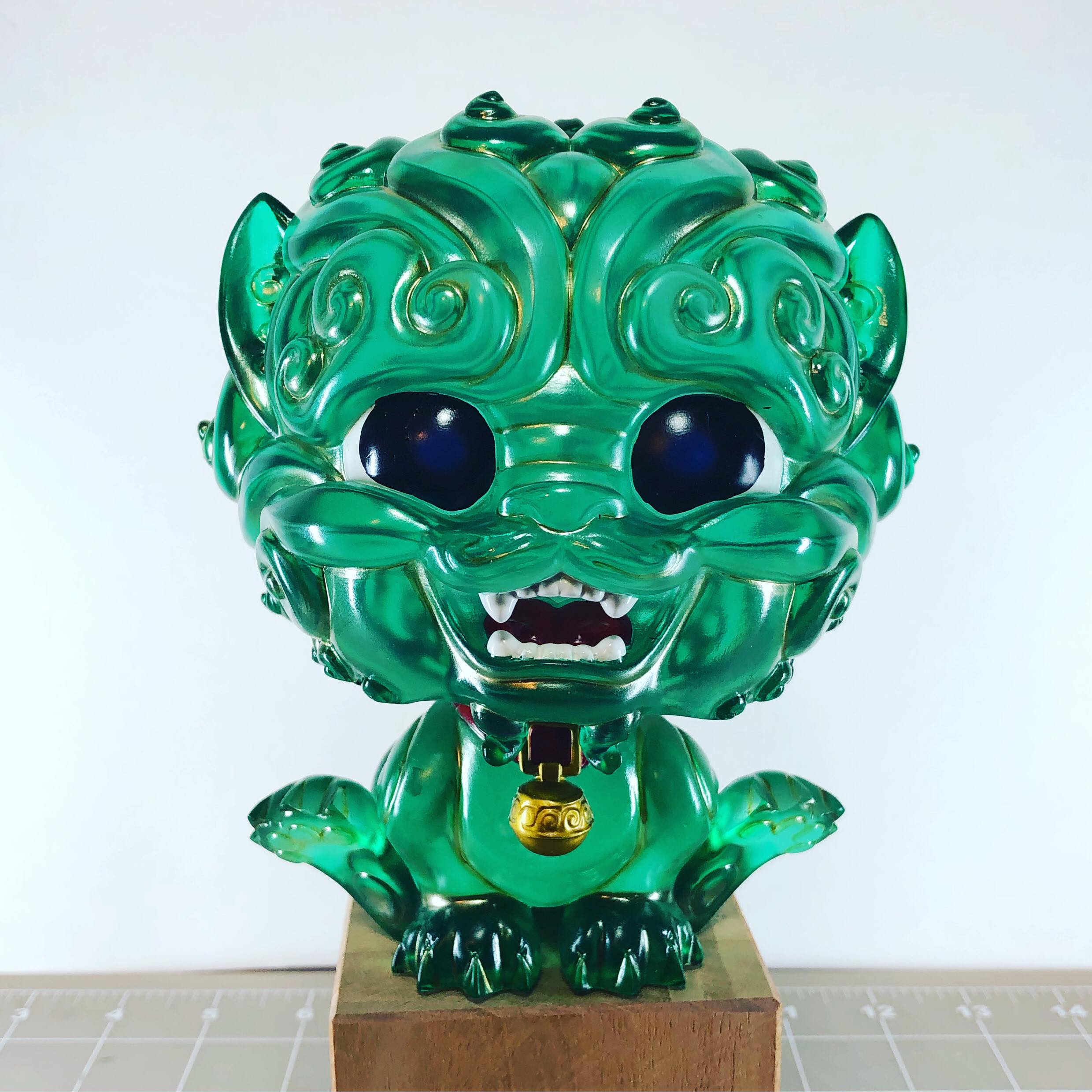 Shi-Shi the Tiny Guardian 6-inch Resin Statue - Jade Edition - Collectors World Toys