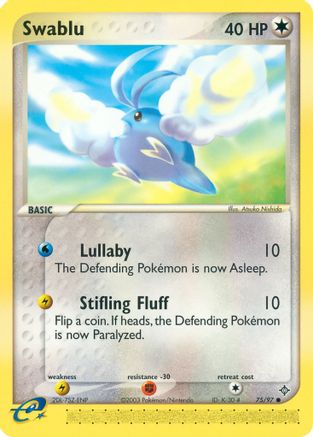 Swablu 075/97 - Dragon Reverse Holofoil