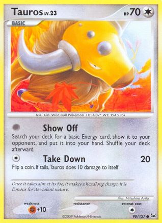Tauros 098/127 - Platinum