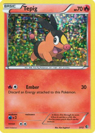 Tepig 003/12 - McDonalds Promos 2011 Holofoil