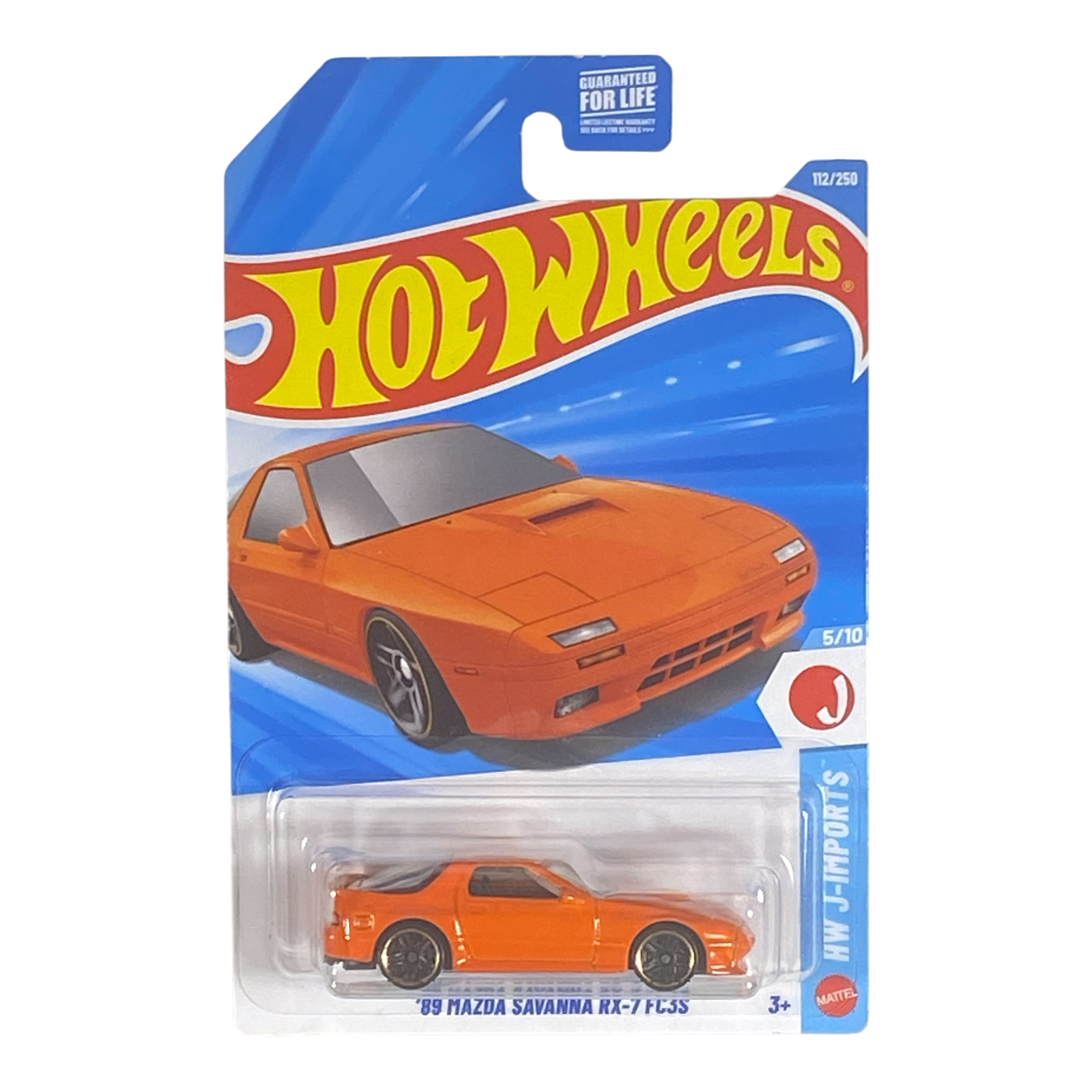 Hot Wheels '89 Mazda Savanna RX-7 FC3S | J-Imports Series 5/10 Main image