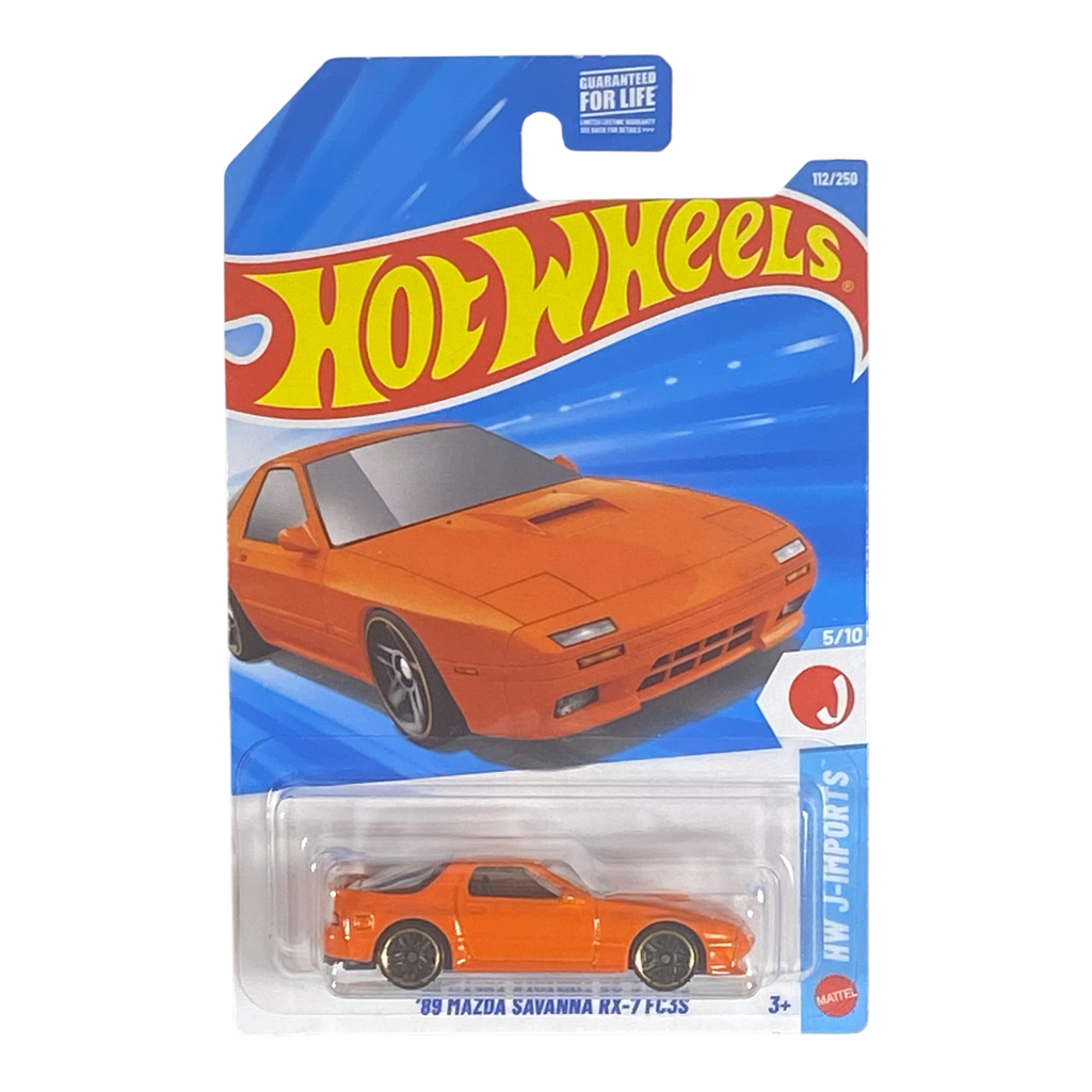 Hot Wheels '89 Mazda Savanna RX-7 FC3S | J-Imports Series 5/10