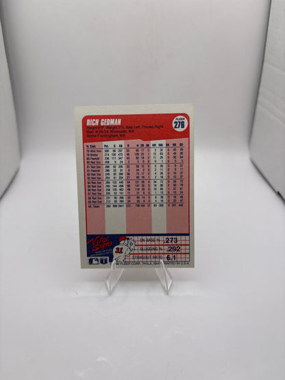 Fleer Rich Gedman