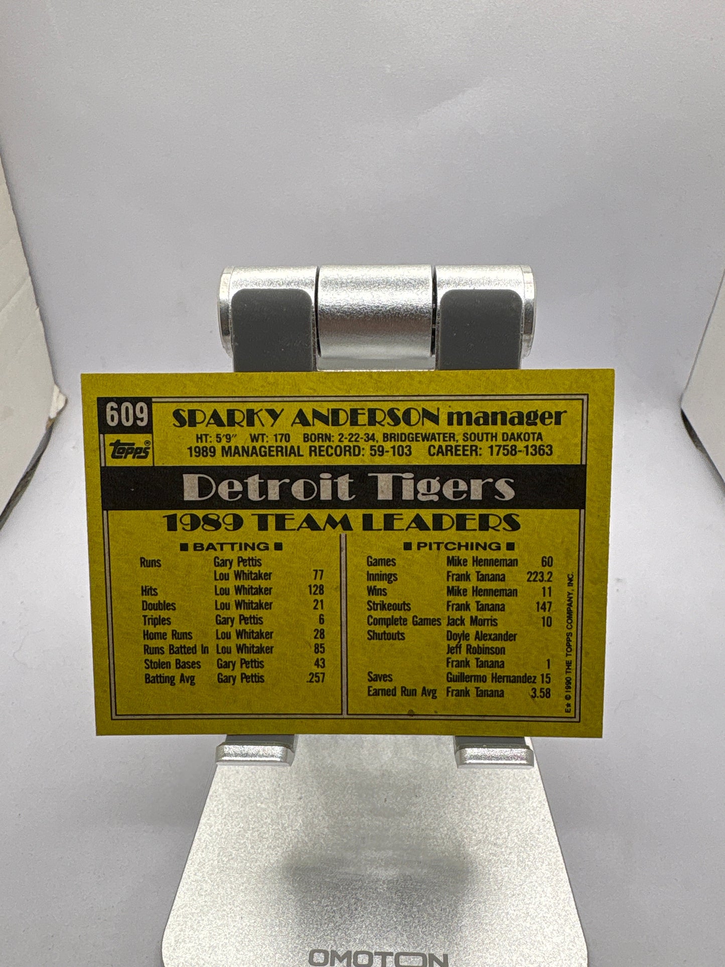 Topps Sparky Anderson