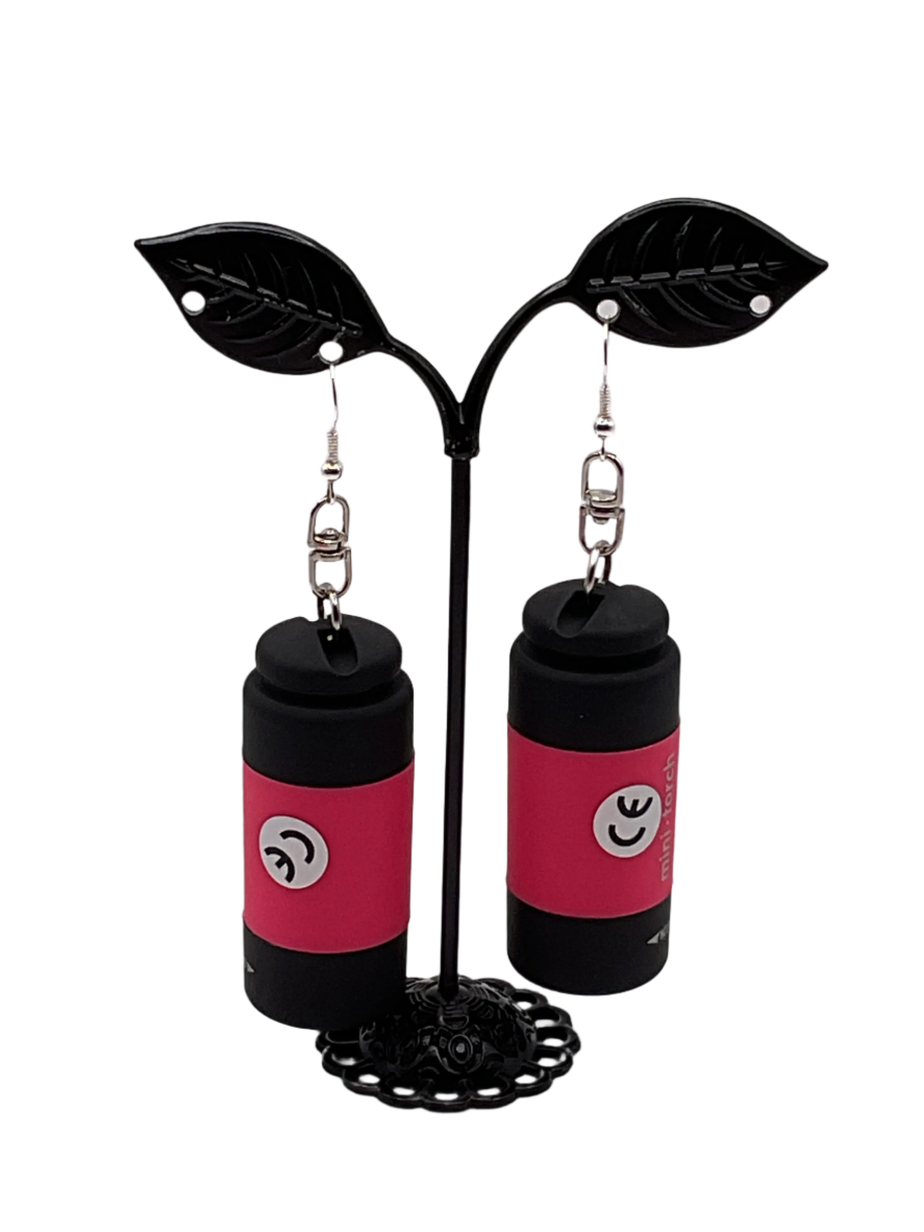 Led flash light earrings Main image