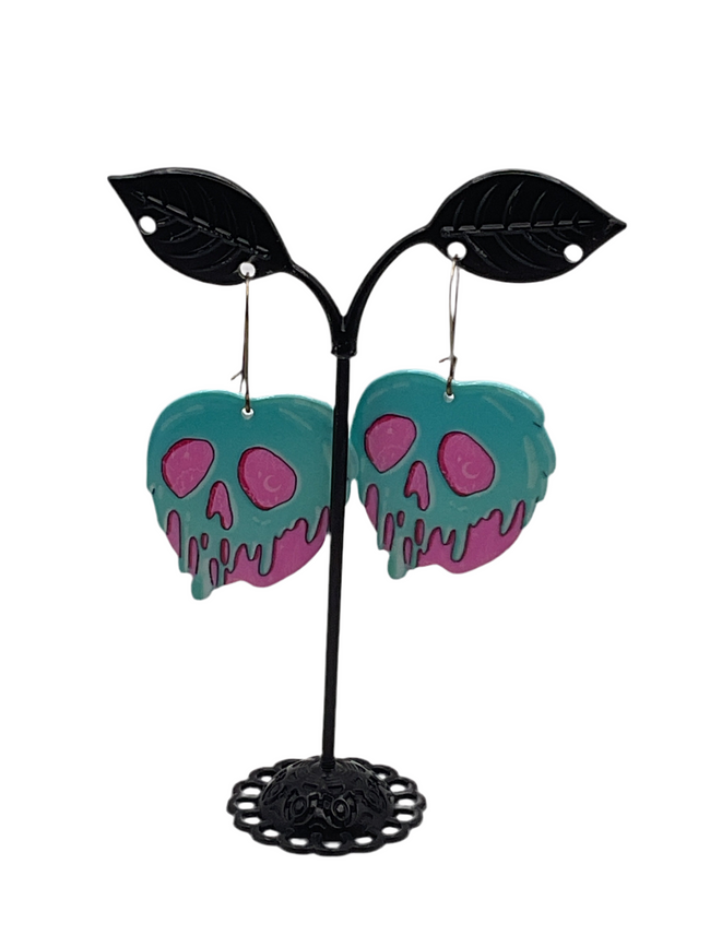 poisoned apples earrings Hover Image