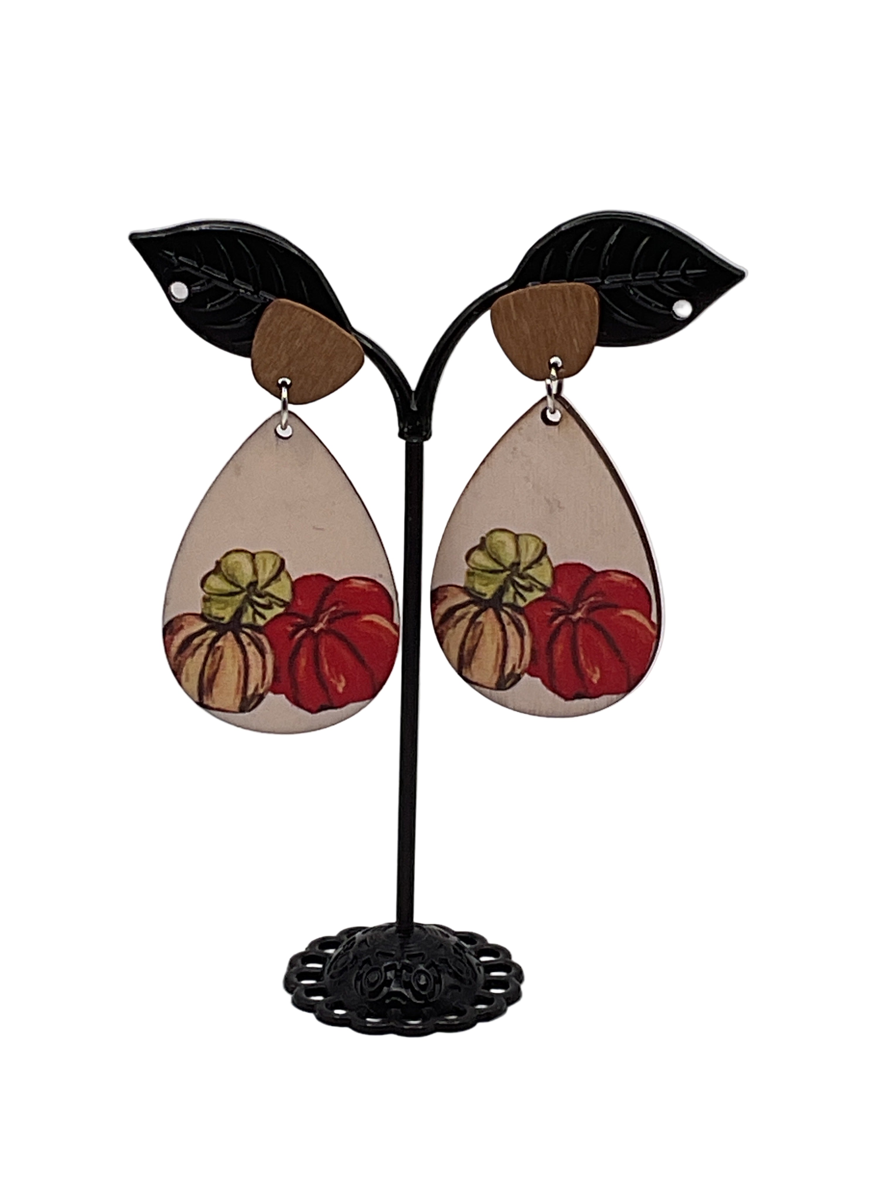Pumpkin Earrings Main image
